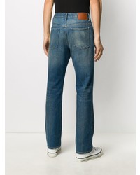 Alanui Faded Straight Leg Jeans