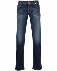 Jacob Cohen Faded Straight Leg Jeans