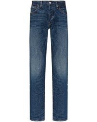 RE/DONE Faded Straight Leg Jeans