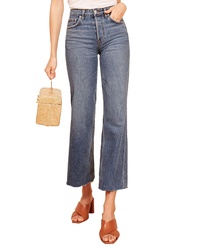 Reformation Fawcett High Waist Crop Jeans