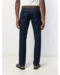 Fendi Ff Waistband Jeans