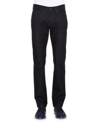 Giorgio Armani Five Pocket Dark Wash Denim Jeans Navy