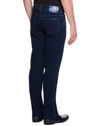 Stefano Ricci Five Pocket Slim Fit Denim Jeans Denim