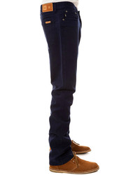 Fourstar Clothing The Malto Slim Straight Jeans In Navy