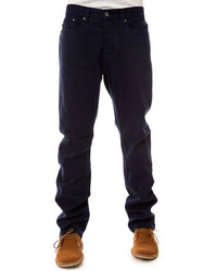 Fourstar Clothing The Malto Slim Straight Jeans In Navy