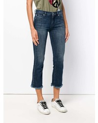 Love Moschino Frayed Cropped Jeans Unavailable
