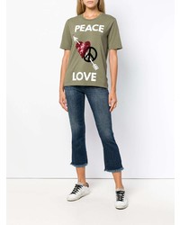 Love Moschino Frayed Cropped Jeans Unavailable