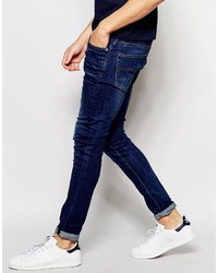 G Star G Star Beraw Jeans 3301 A Super Slim Fit Mid Wash