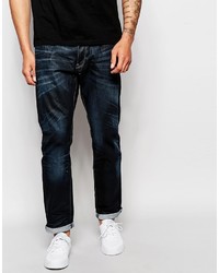 G Star Jeans 3301 Tapered Fit Dark Aged Wash