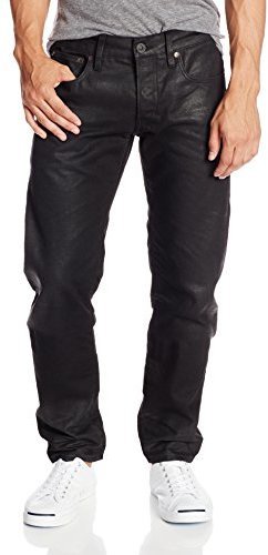 G Star Raw 3301 Low Tapered Fit Jean In Klin Black Denim, | Amazon.com | Lookastic