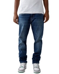 True Religion Brand Jeans Geno Flap Big T Slim Straight Leg Jeans In Side Court At Nordstrom