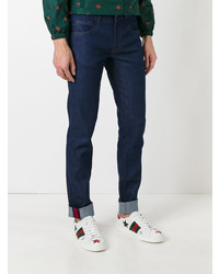 Gucci Gg Vintage Web Selvedge Jeans