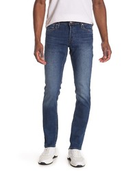Jack & Jones Glenn Original Slim Fit Jeans In Blue Denim At Nordstrom