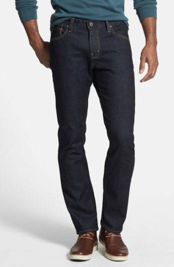 graduate slim straight leg jeans ag