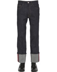 Gucci 24cm Web Stretch Japanese Denim Jeans