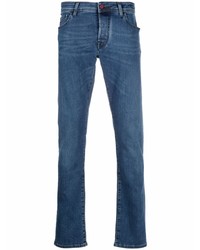 Jacob Cohen Handkerchief Detail Slim Fit Jeans