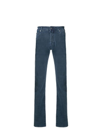 Jacob Cohen Handkerchief Pinstripe Jeans
