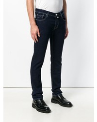 Jacob Cohen Handkerchief Slim Fit Jeans