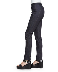 Derek Lam Hanne Mid Rise Slim Leg Jeans Indigo