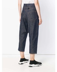 Y's High Rise Cropped Jeans