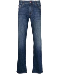 Canali High Rise Fitted Jeans