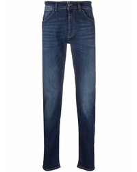 Pt01 High Rise Fitted Jeans