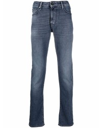 Emporio Armani High Rise Slim Fit Jeans