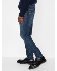 Brunello Cucinelli High Rise Straight Leg Jeans