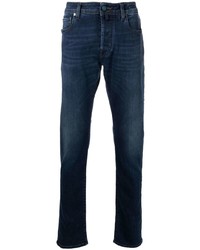 Jacob Cohen High Rise Straight Leg Jeans