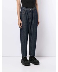 Juun.J High Rise Tapered Jeans