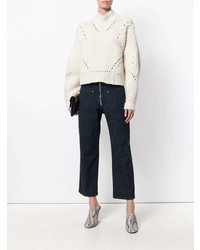 Isabel Marant High Waisted Cropped Jeans