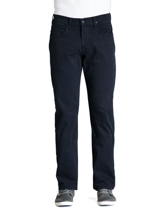 Hudson Jeans Byron Over Dyed Pants Navy, $165 | Neiman Marcus | Lookastic