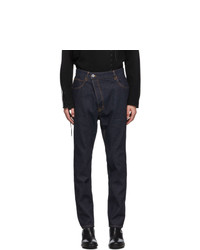 Vivienne Westwood Indigo Asymmetric Jeans