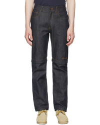 Saintwoods Indigo Convertible Zip Off Jeans