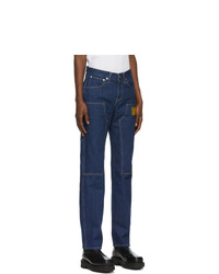 Helmut Lang Indigo Industry Masc Lo Utility Jeans