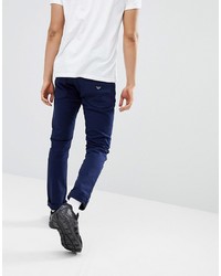 Emporio Armani J06 Slim Fit Blue Jeans