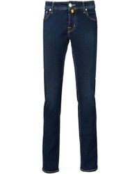 Jacob Cohen Contrast Stitching Jeans