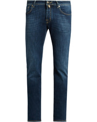 Jacob Cohen Jacob Cohn Tailored Slim Leg Stretch Denim Jeans