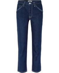 Grlfrnd Janice High Rise Straight Leg Jeans