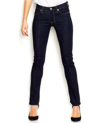 7 For All Mankind Jeans The Modern Straight Leg Ink Rinse Dark Wash