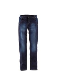 John Baner JEANSWEAR Straight Leg Jeans In Dark Denim Used Size 16