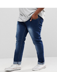 Duke King Size Tapered Jeans In Vintage Wash