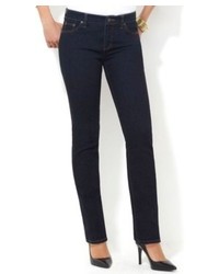 Lauren Ralph Lauren Lauren Jeans Co Jeans Curvy Modern Straight Straight Leg Black Wash