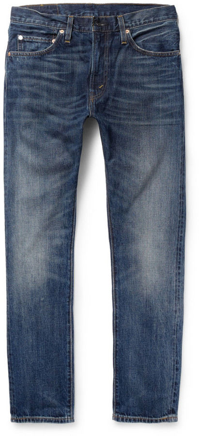 Levi's Vintage Clothing 1967 505 Slim Fit Washed Denim Jeans | Where to ...