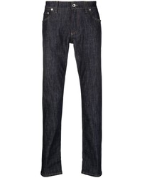 Dolce & Gabbana Logo Embossed Straight Leg Jeans