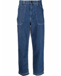 PS Paul Smith Logo Patch Cropped Jeans