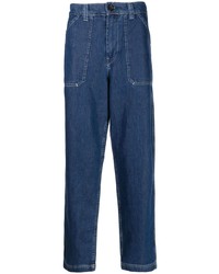 PS Paul Smith Logo Patch Cropped Jeans