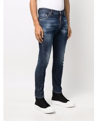 DSQUARED2 Logo Patch Jeans