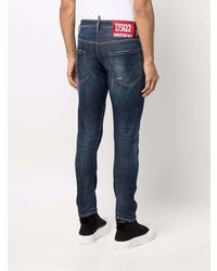 DSQUARED2 Logo Patch Jeans