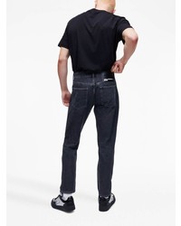 KARL LAGERFELD JEANS Logo Patch Tapered Jeans